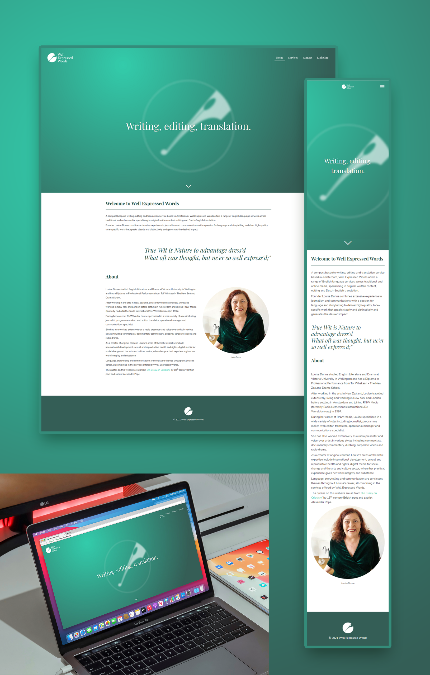 Well Expressed Words Website